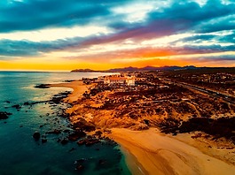 加利福尼亞州,日落,黃昏