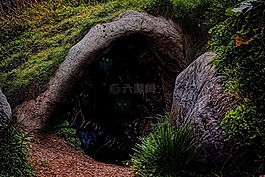 洞穴,怪物,幻想