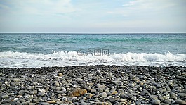 海灘,海,太陽