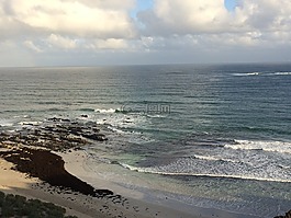 海,波,礁