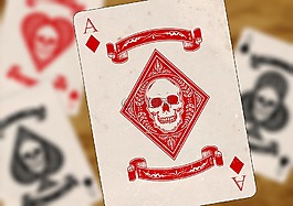 撲克牌,ace,心臟