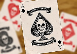 撲克牌,ace,心臟