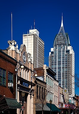 移動,阿拉巴馬州,城市