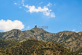 山,高峰,天空