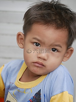 孩子,男孩,印度尼西亞