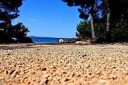 海,路,旅行
