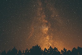 天空,星星,銀河