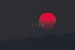 月亮,天空,日食