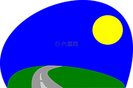 景觀,路,地平線