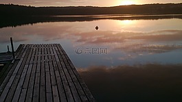 橋,湖,西