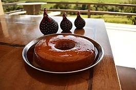 布丁,甜點(diǎn),黃色