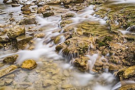 瀑布,水,性質