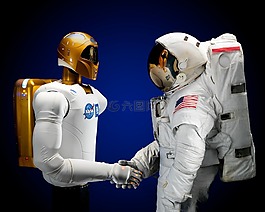 宇航員,robonaut,握手