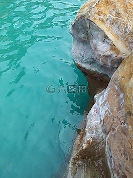 水,自然,石
