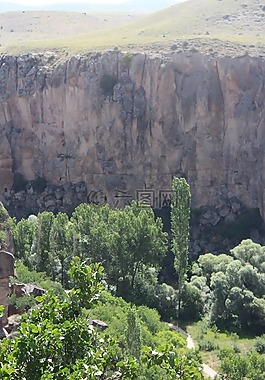 ihlaravalley,卡帕多西亞,樹