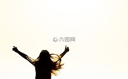 人,女孩,人類