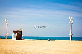 海灘,海,海岸