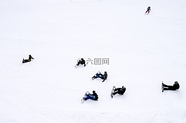 雪,冬天,白