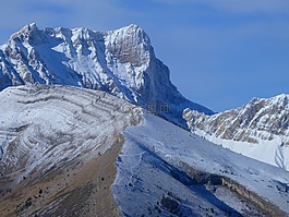 阿爾卑斯山,山,景觀