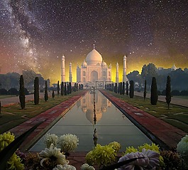 泰姬陵,阿格拉,印度