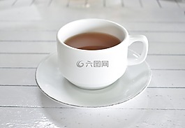 茶,杯,喝