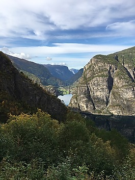 峽灣,水,挪威