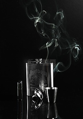 威士忌,反光體,酒精
