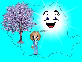 地图,罗马尼亚,当前