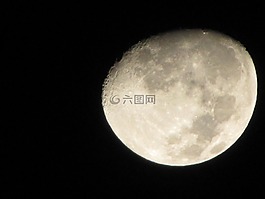 月亮,天空,夜晚的天空