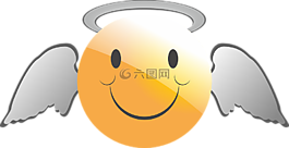圖釋,笑臉,天使