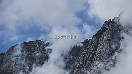 山,小山,懸崖