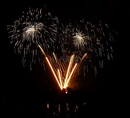煙花爆竹,光,夜