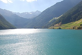 vernagter 湖,高山,湖
