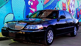 林肯,小鎮(zhèn)的車,街頭藝術(shù)