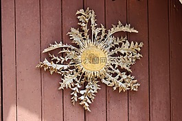 花,符號,廠