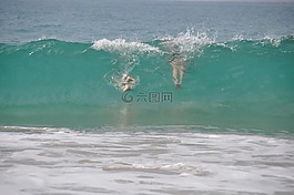 海洋,水,海