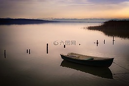 ammersee,巴伐利亚,水