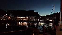 夜,海港,表