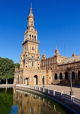 广场espania,通道,教堂
