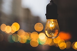 光,燈泡,電力