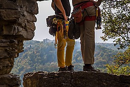 爬,登山,登山者