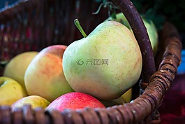 蘋果,購物籃,感恩節(jié)