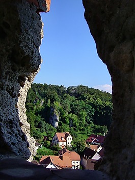 frankenjura,岩,felsentor