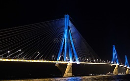 橋,夜,黑暗