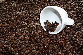 咖啡,喝,咖啡杯