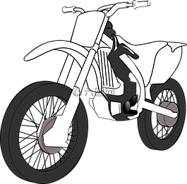 摩托車,立場,前