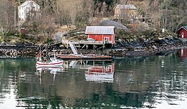 挪威,沿海一線,水