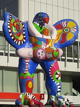 纳纳,niki de 圣 phalle,数字