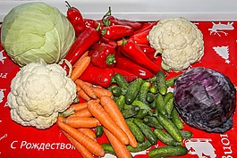 蔬菜,胡蘿卜,黃瓜
