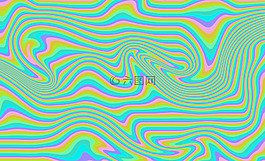 彩虹,液體,顏色